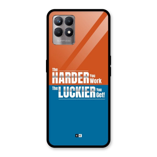 Hard Luck Glass Back Case for Realme Narzo 50