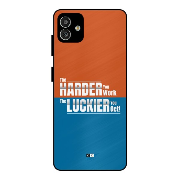 Hard Luck Metal Back Case for Galaxy M13 5G