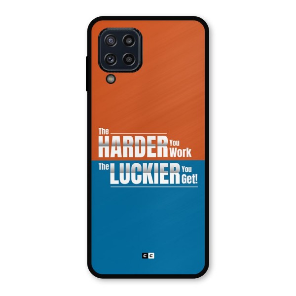 Hard Luck Metal Back Case for Galaxy M32