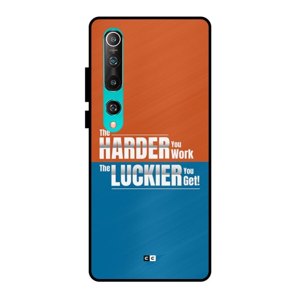 Hard Luck Metal Back Case for Mi 10