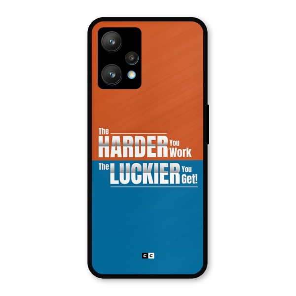 Hard Luck Metal Back Case for Realme 9 Pro Plus 5G