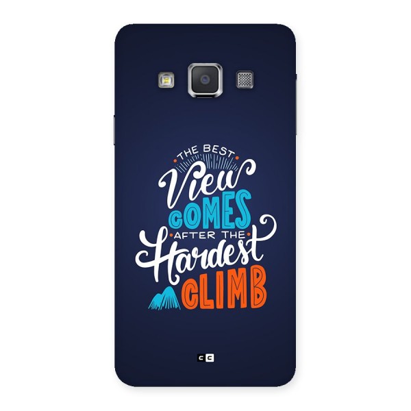 Hardest Climb Back Case for Galaxy A3