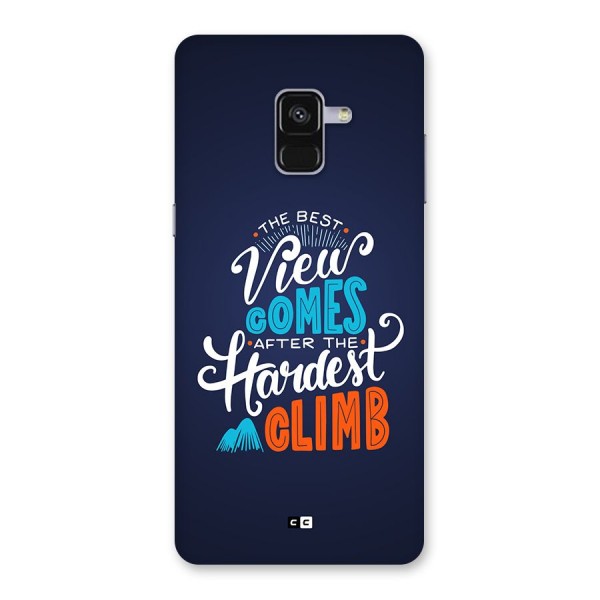 Hardest Climb Back Case for Galaxy A8 Plus