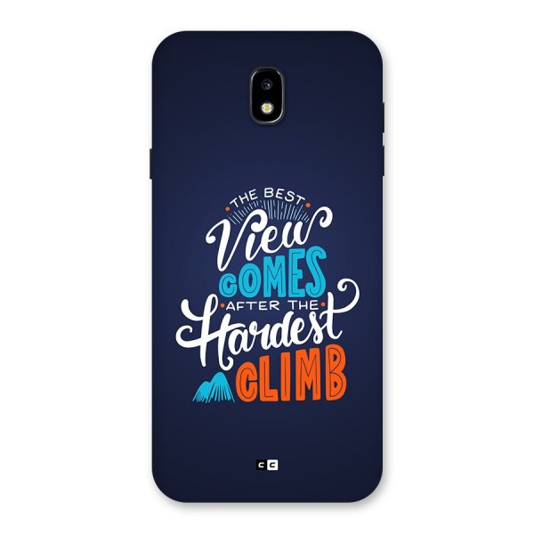 Hardest Climb Back Case for Galaxy J7 Pro