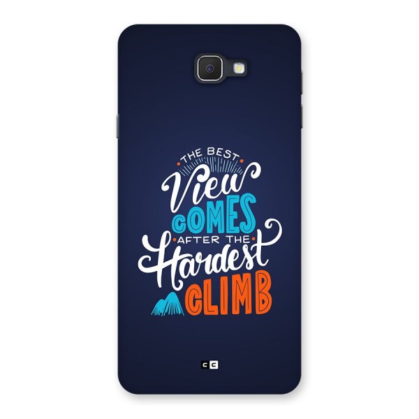Hardest Climb Back Case for Galaxy On7 2016