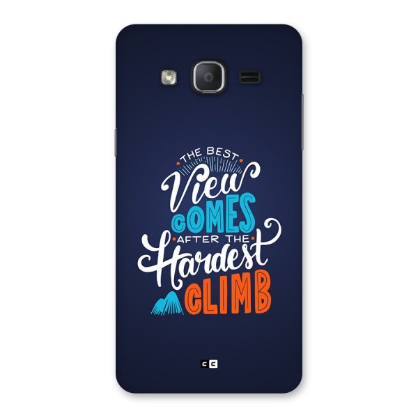 Hardest Climb Back Case for Galaxy On7 Pro