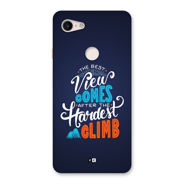 Hardest Climb Back Case for Google Pixel 3 XL
