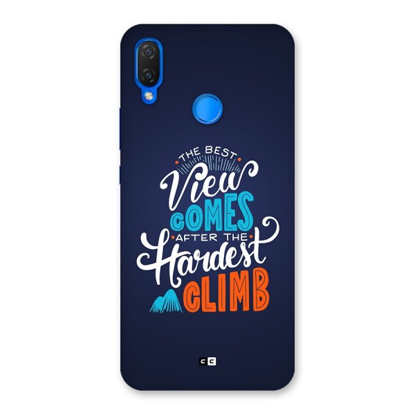 Hardest Climb Back Case for Huawei P Smart Plus