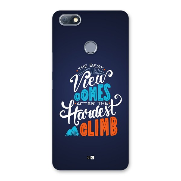 Hardest Climb Back Case for Infinix Note 5