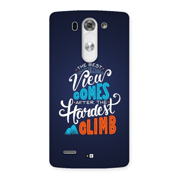 Hardest Climb Back Case for LG G3 Beat