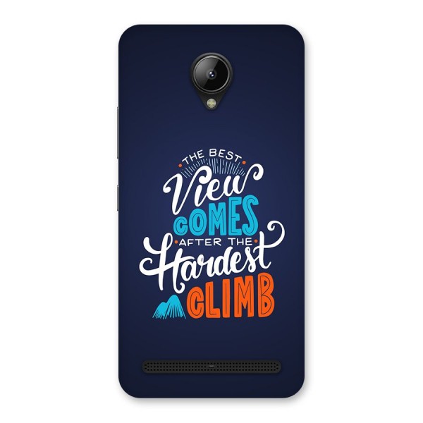 Hardest Climb Back Case for Lenovo C2