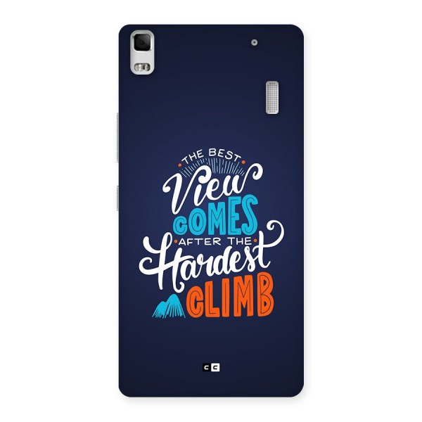 Hardest Climb Back Case for Lenovo K3 Note