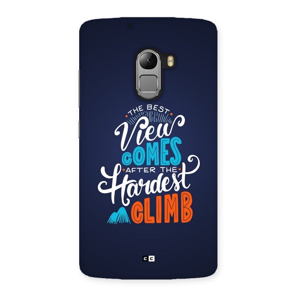 Hardest Climb Back Case for Lenovo K4 Note