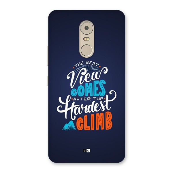 Hardest Climb Back Case for Lenovo K6 Note