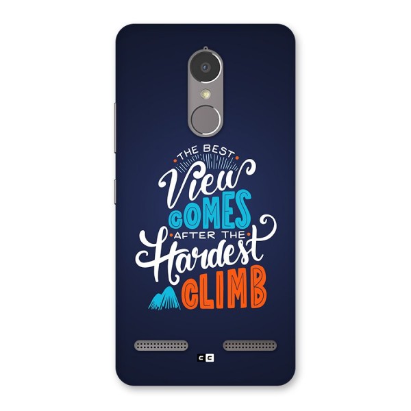 Hardest Climb Back Case for Lenovo K6 Power