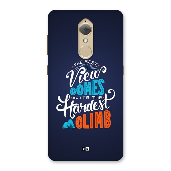 Hardest Climb Back Case for Lenovo K8
