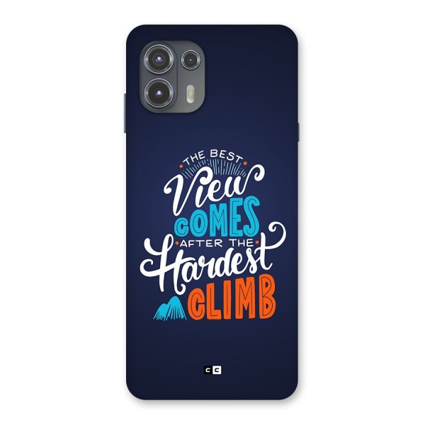 Hardest Climb Back Case for Motorola Edge 20 Fusion