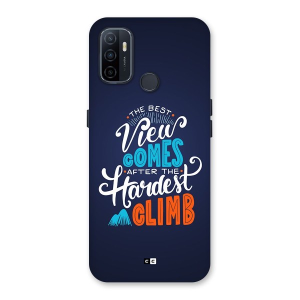 Hardest Climb Back Case for Oppo A33 (2020)