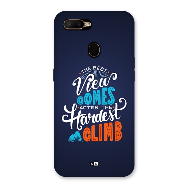 Hardest Climb Back Case for Oppo A5s