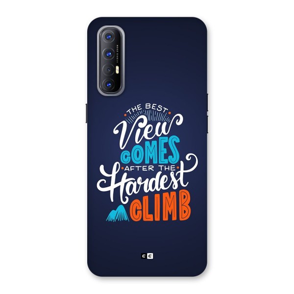 Hardest Climb Back Case for Oppo Reno3 Pro