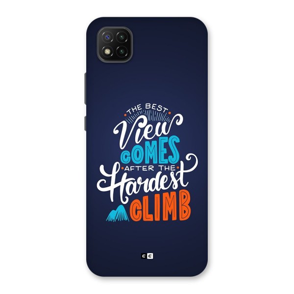 Hardest Climb Back Case for Poco C3