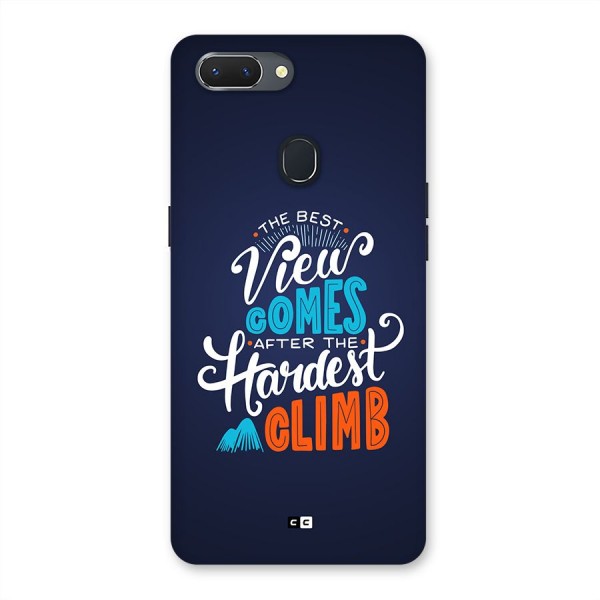 Hardest Climb Back Case for Realme 2