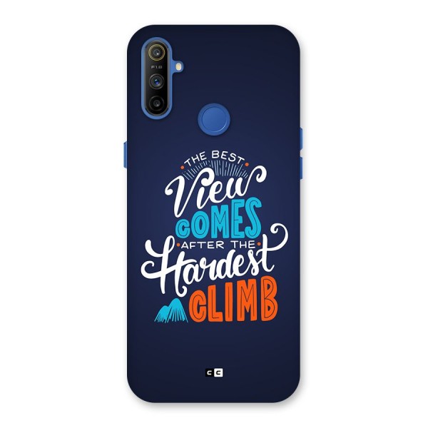 Hardest Climb Back Case for Realme Narzo 10A