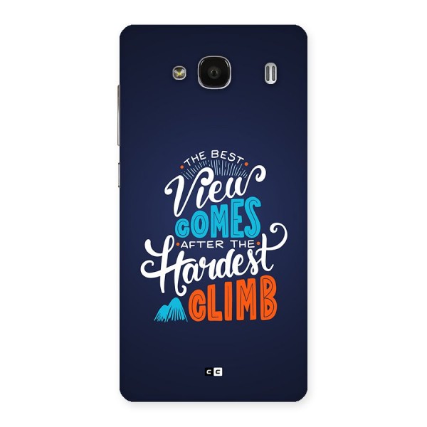 Hardest Climb Back Case for Redmi 2s