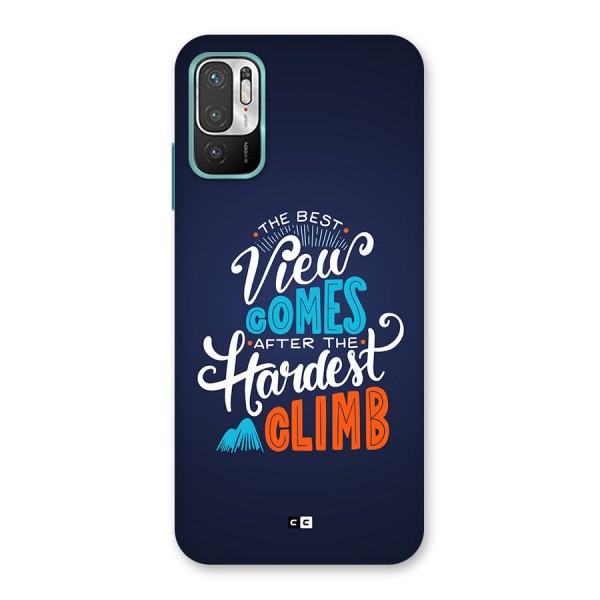 Hardest Climb Back Case for Redmi Note 10T 5G