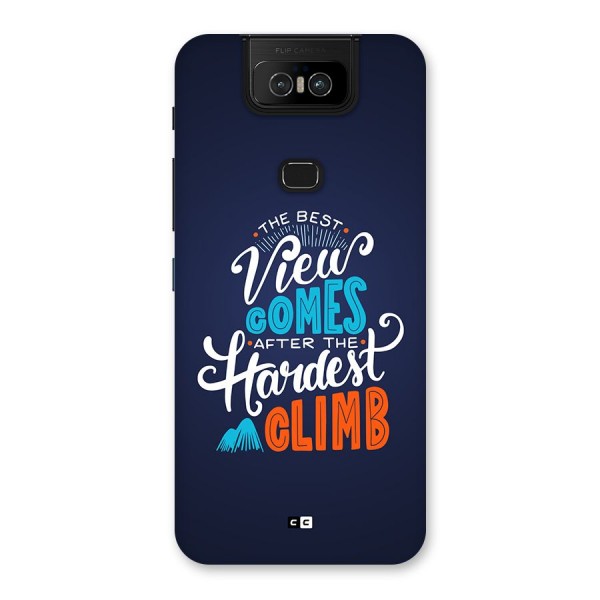 Hardest Climb Back Case for Zenfone 6z