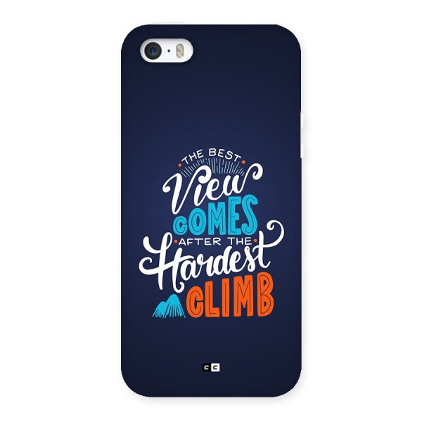 Hardest Climb Back Case for iPhone SE 2016
