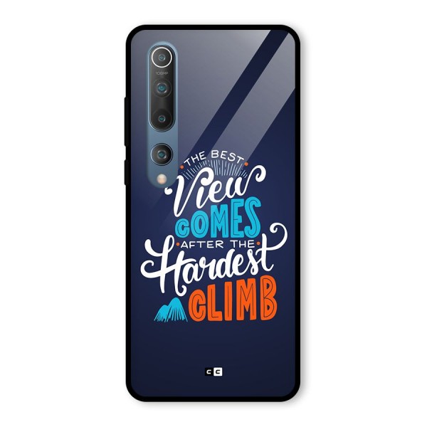 Hardest Climb Glass Back Case for Mi 10