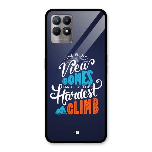 Hardest Climb Glass Back Case for Realme Narzo 50
