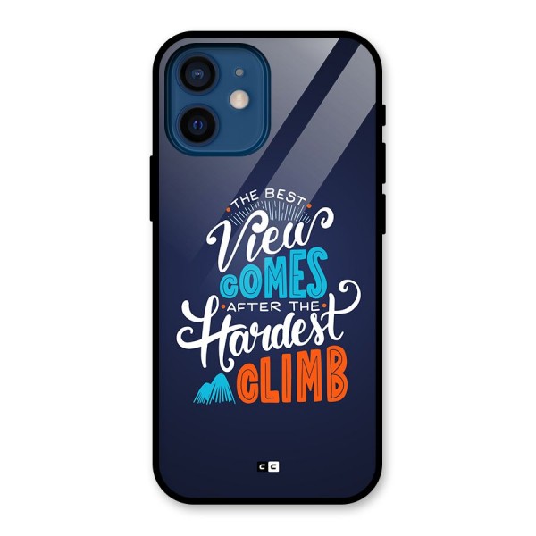 Hardest Climb Glass Back Case for iPhone 12 Mini
