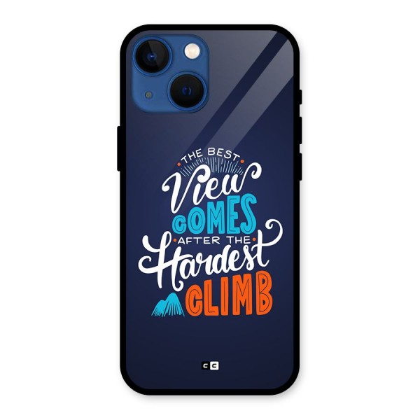 Hardest Climb Glass Back Case for iPhone 13 Mini