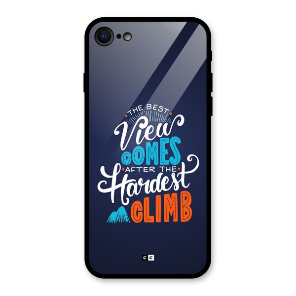Hardest Climb Glass Back Case for iPhone SE 2022