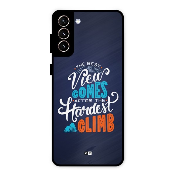Hardest Climb Metal Back Case for Galaxy S21 Plus