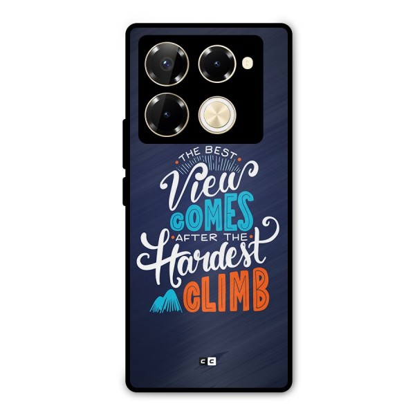 Hardest Climb Metal Back Case for Infinix Note 40 Pro Plus