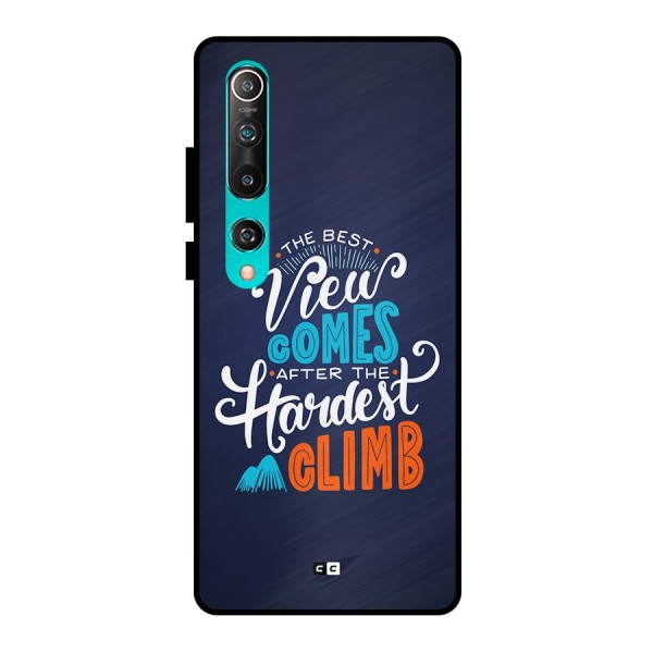Hardest Climb Metal Back Case for Mi 10