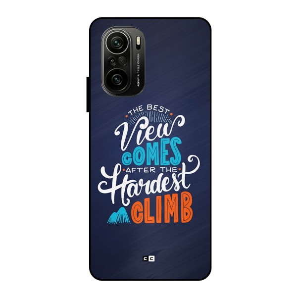 Hardest Climb Metal Back Case for Mi 11X Pro