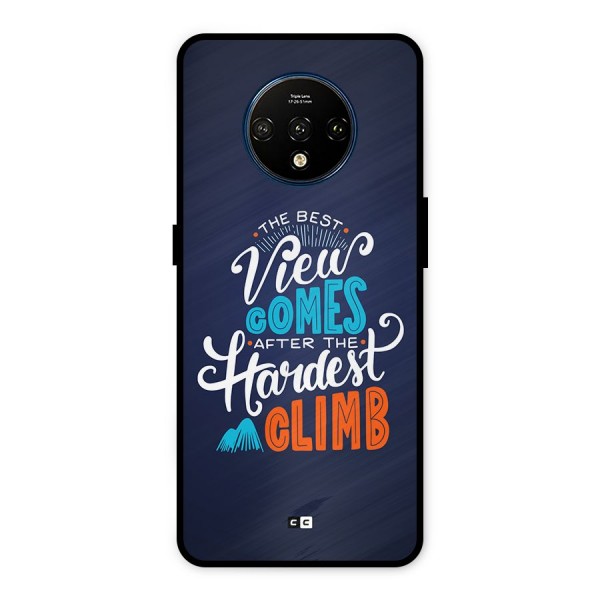 Hardest Climb Metal Back Case for OnePlus 7T