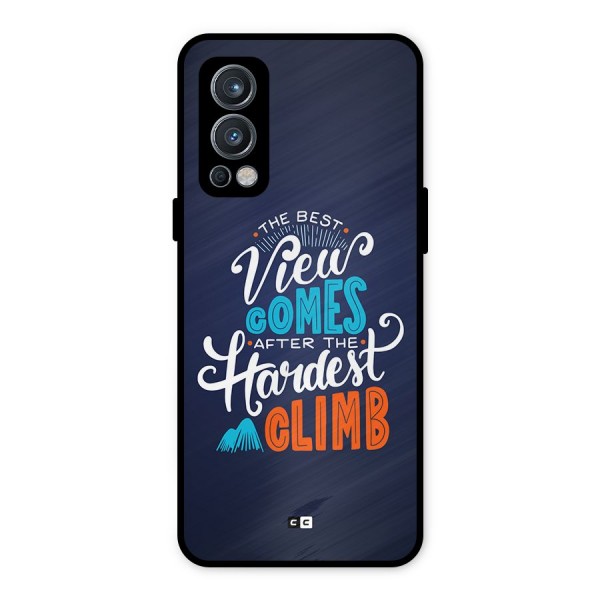 Hardest Climb Metal Back Case for OnePlus Nord 2 5G