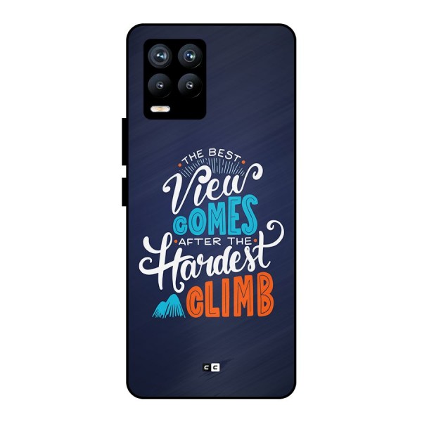 Hardest Climb Metal Back Case for Realme 8 Pro