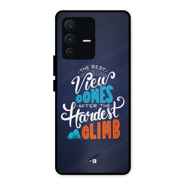 Hardest Climb Metal Back Case for Vivo V23 5G