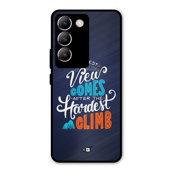 Hardest Climb Metal Back Case for Vivo Y200e