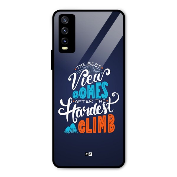 Hardest Climb Metal Back Case for Vivo Y20i