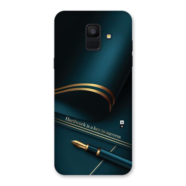 Hardwork Is Key Back Case for Galaxy A6 (2018)