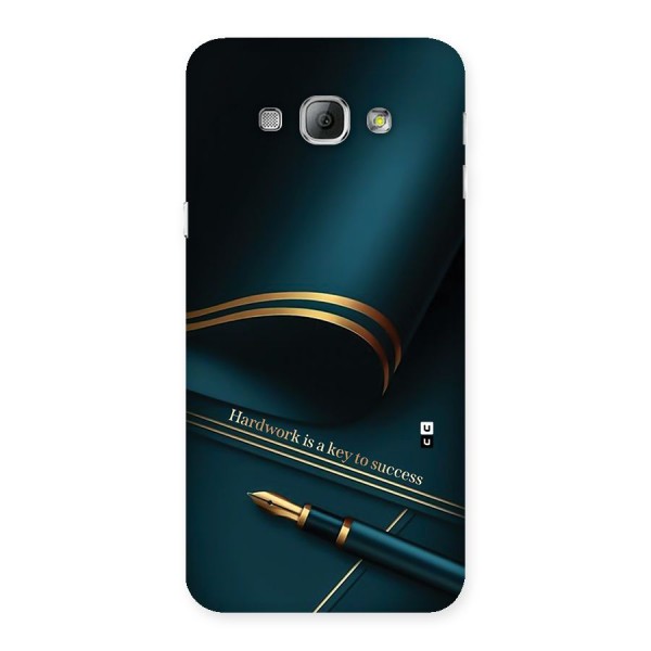 Hardwork Is Key Back Case for Galaxy A8