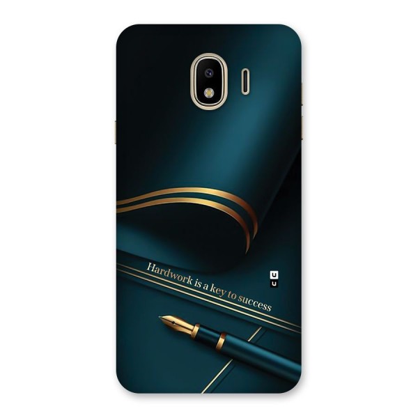Hardwork Is Key Back Case for Galaxy J4