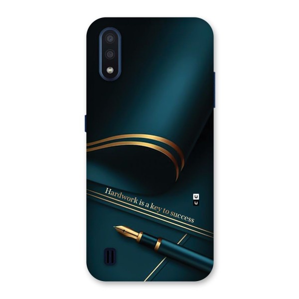 Hardwork Is Key Back Case for Galaxy M01